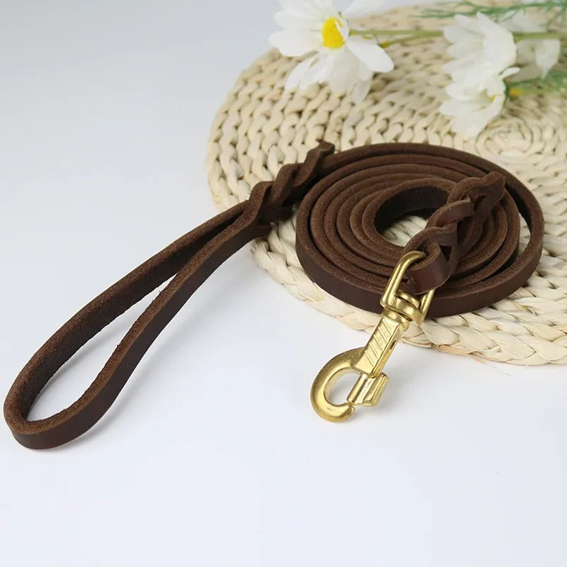 Laisse en cuir NOBLE